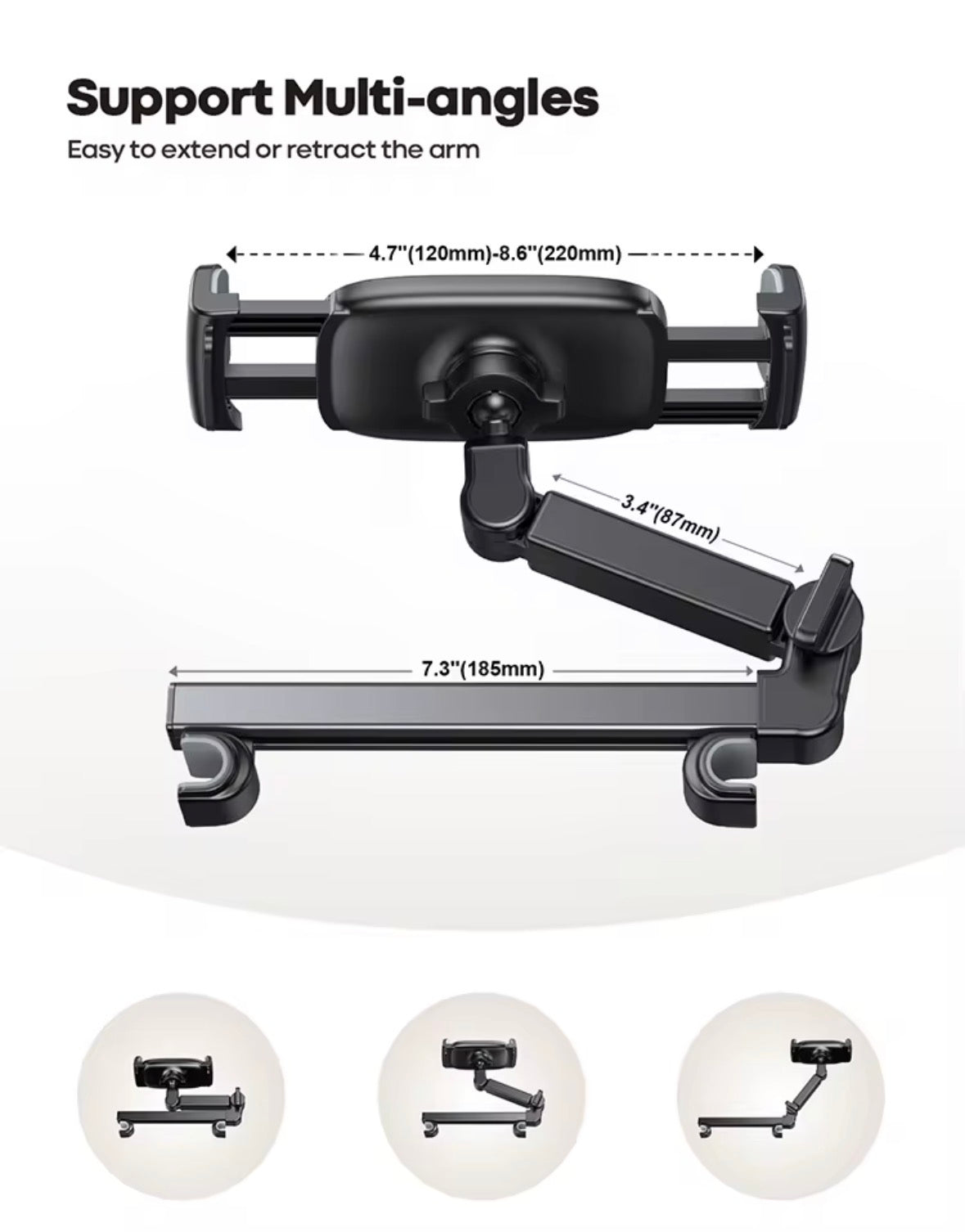 Support de téléphone / tablette pour voiture