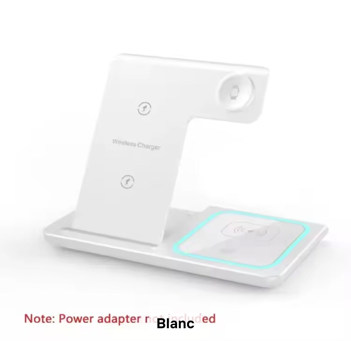 Chargeur Multi-fonctions Sans Fil Pliable 3-en-1