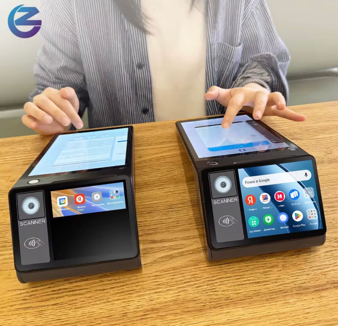 Terminal TPV Android 14 Wifi 8 Pouces pour Restaurant Grande Qualité