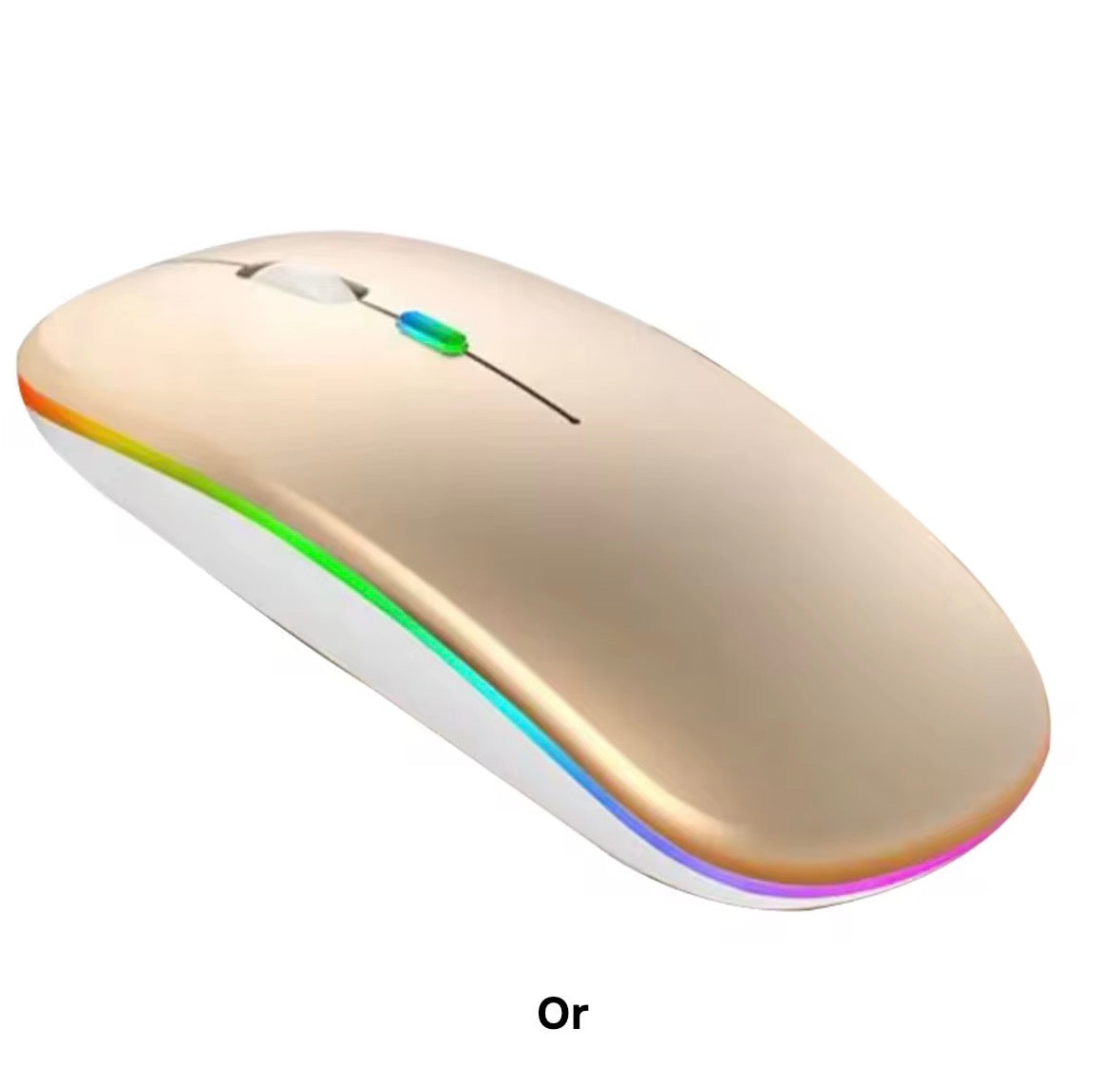 Souris Silencieuse Sans Fil Rechargeable