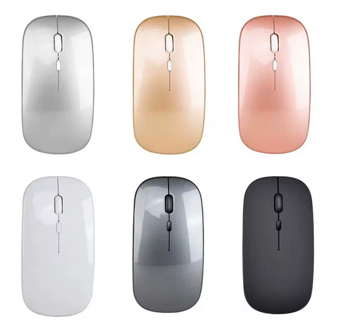 Souris Silencieuse Sans Fil Rechargeable