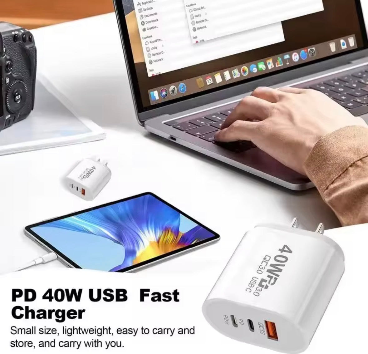 Adaptateur 40W USB - USB-C