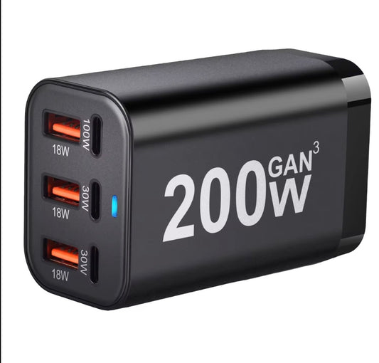 Chargeur Électrique USB-C 200W