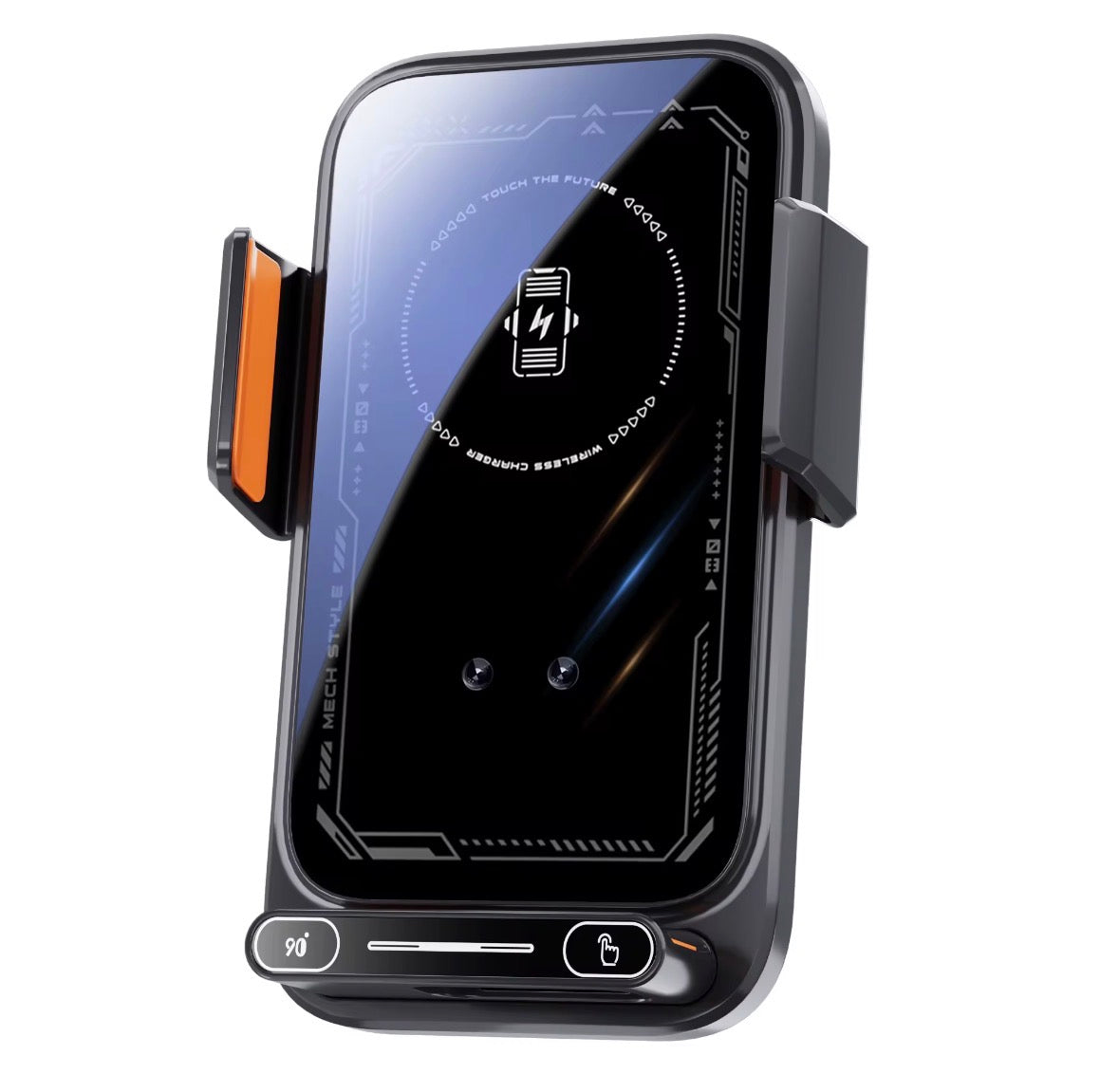 Support de voiture sans fil Qi 15W Chargement rapide