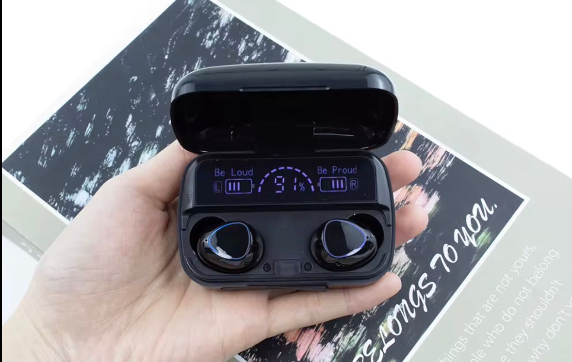 Écouteurs TWS M10 2025 Sans Fil à Charge Rapide