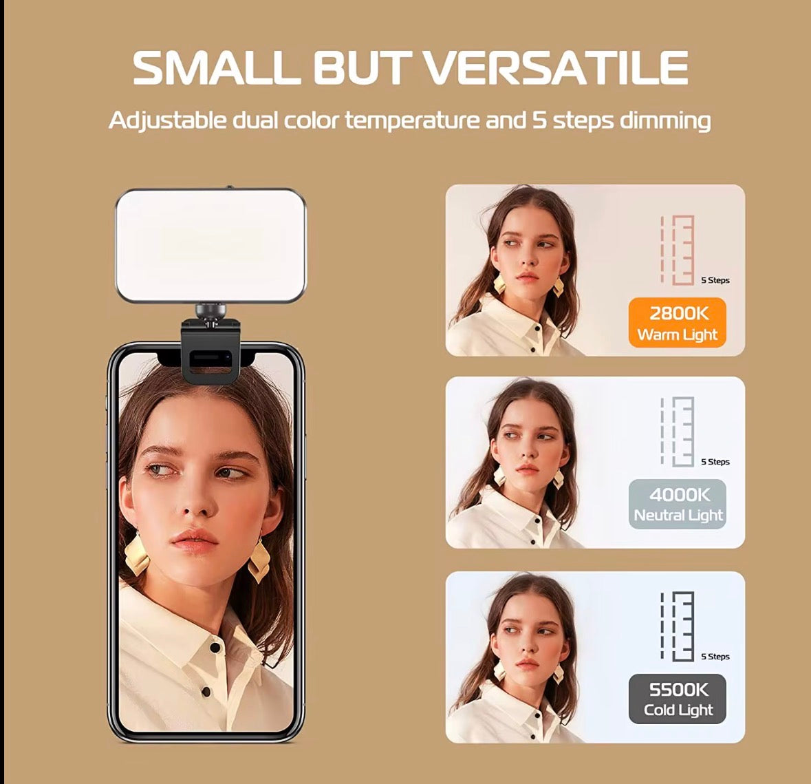 Nouvelle Lampe LED RGB pour Selfie 2026
