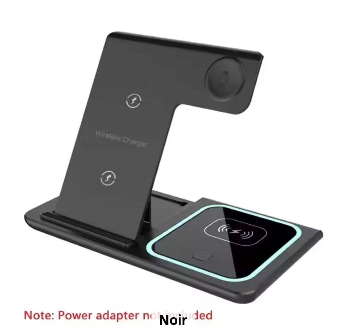 Chargeur Multi-fonctions Sans Fil Pliable 3-en-1