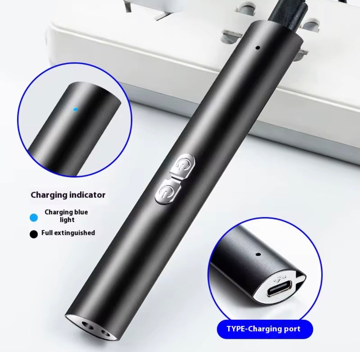 Stylo Laser 2-en-1 Haute Puissance Lumière Verte