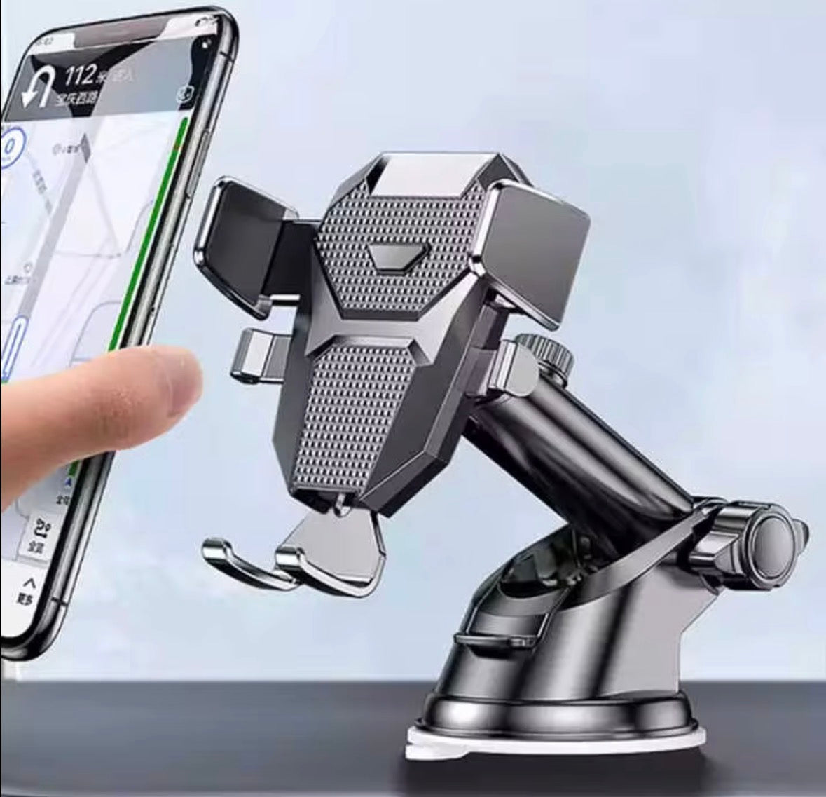 NOUVEAU Support Universel de Téléphone de Voiture à Ventouse 360 Degrés