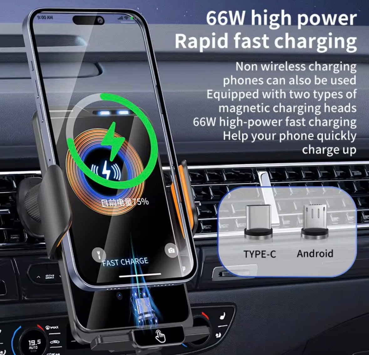 Nouveau Support Intelligent Rotatif à 360° peu cher