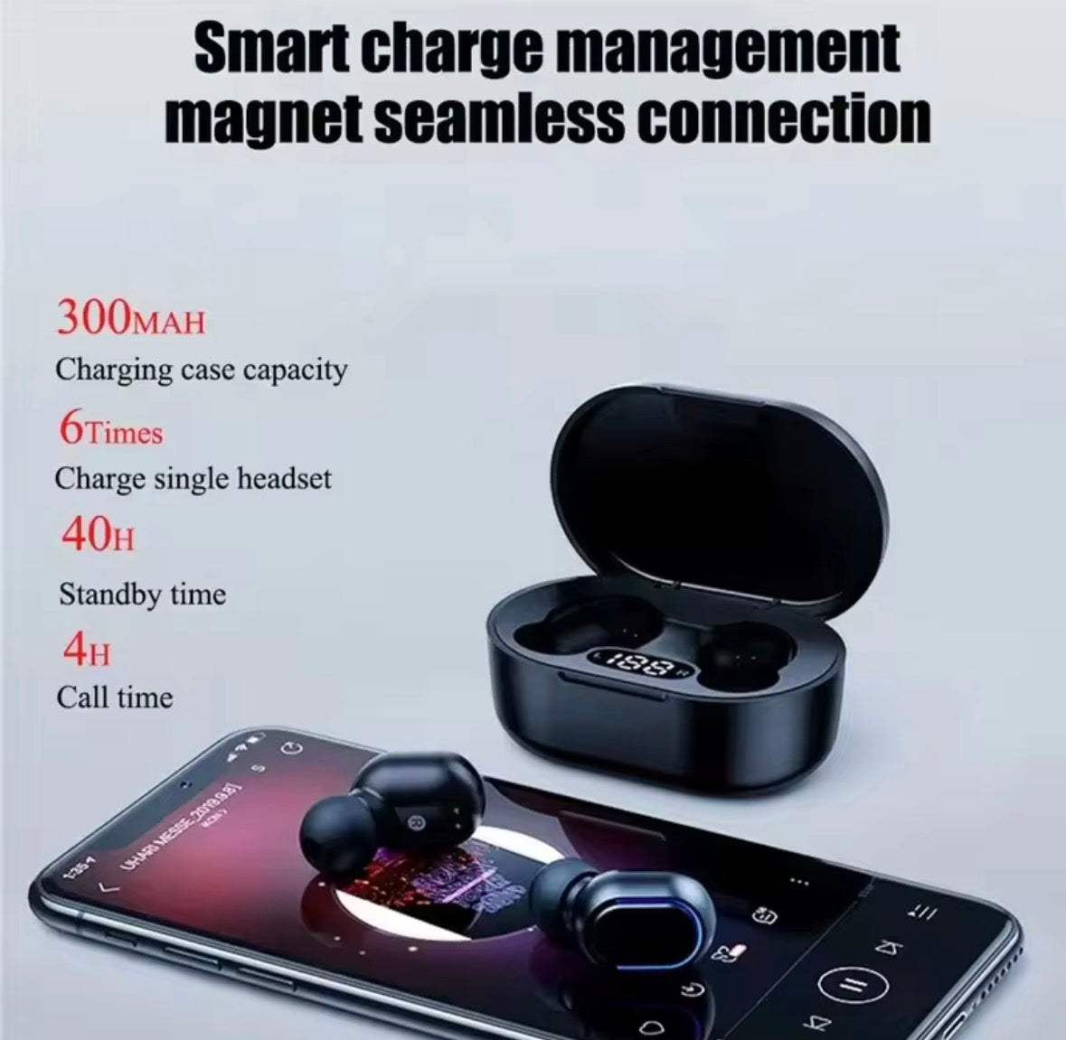 E7S Nouveaux Écouteurs Intra-Auriculaires pas cher, efficace, grande autonomie