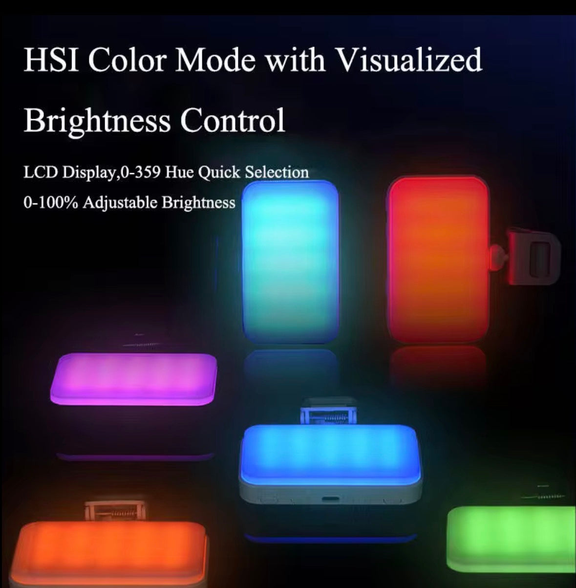 Nouvelle Lampe LED RGB pour Selfie 2026